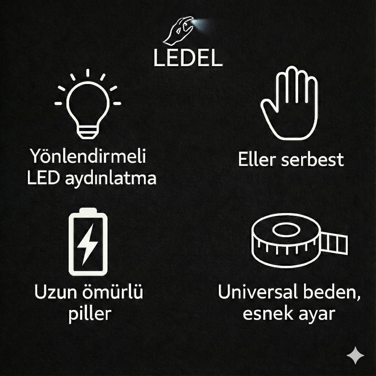Ledel™ Led Eldiveni